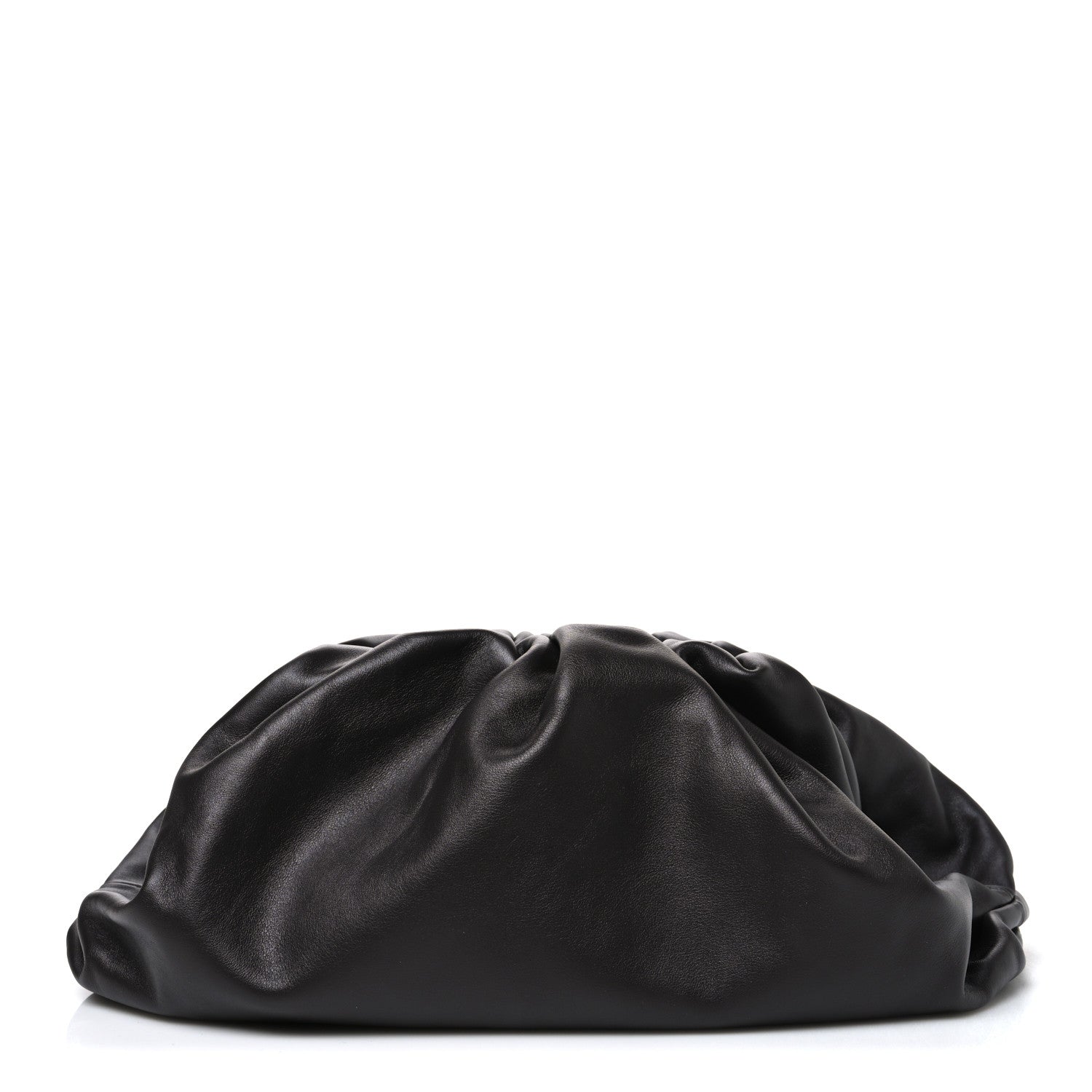 Bottega Veneta Smooth Butter Calf The Pouch Oversized Clutch Fondant 1 of 11