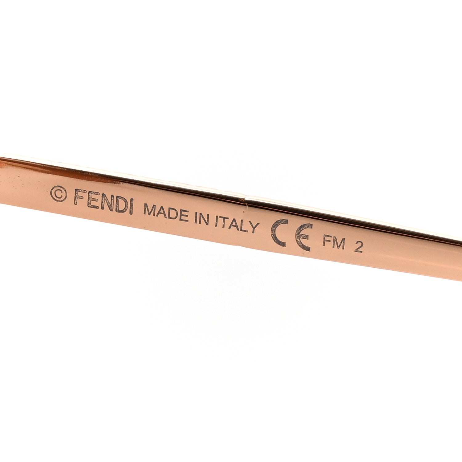 Fendi Metal Sunglasses FF 0438/S Rose Gold 5 of 7