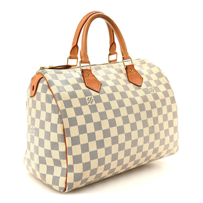 Louis Vuitton Damier Azur Speedy 30 3 of 10
