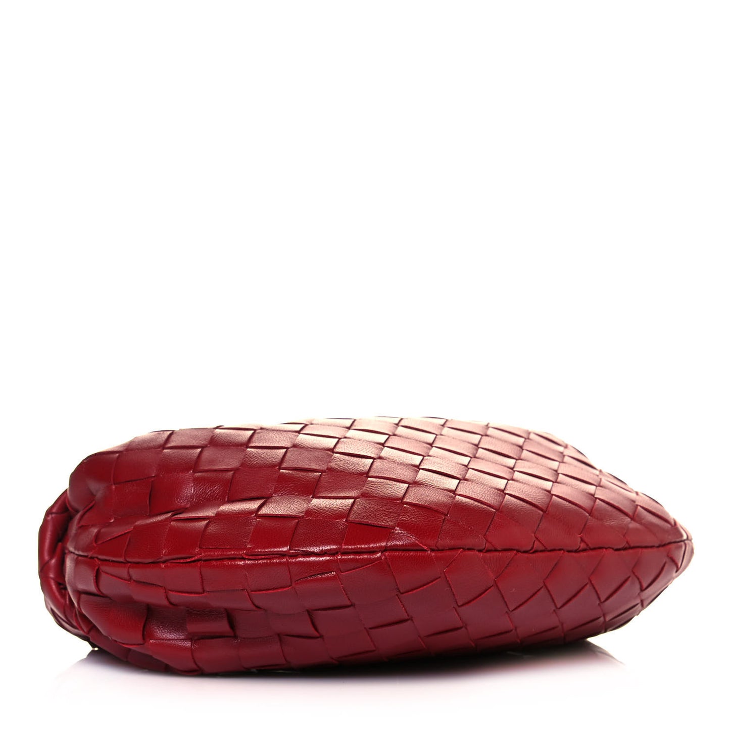 Nappa Intrecciato Mini Jodie Dark Red
