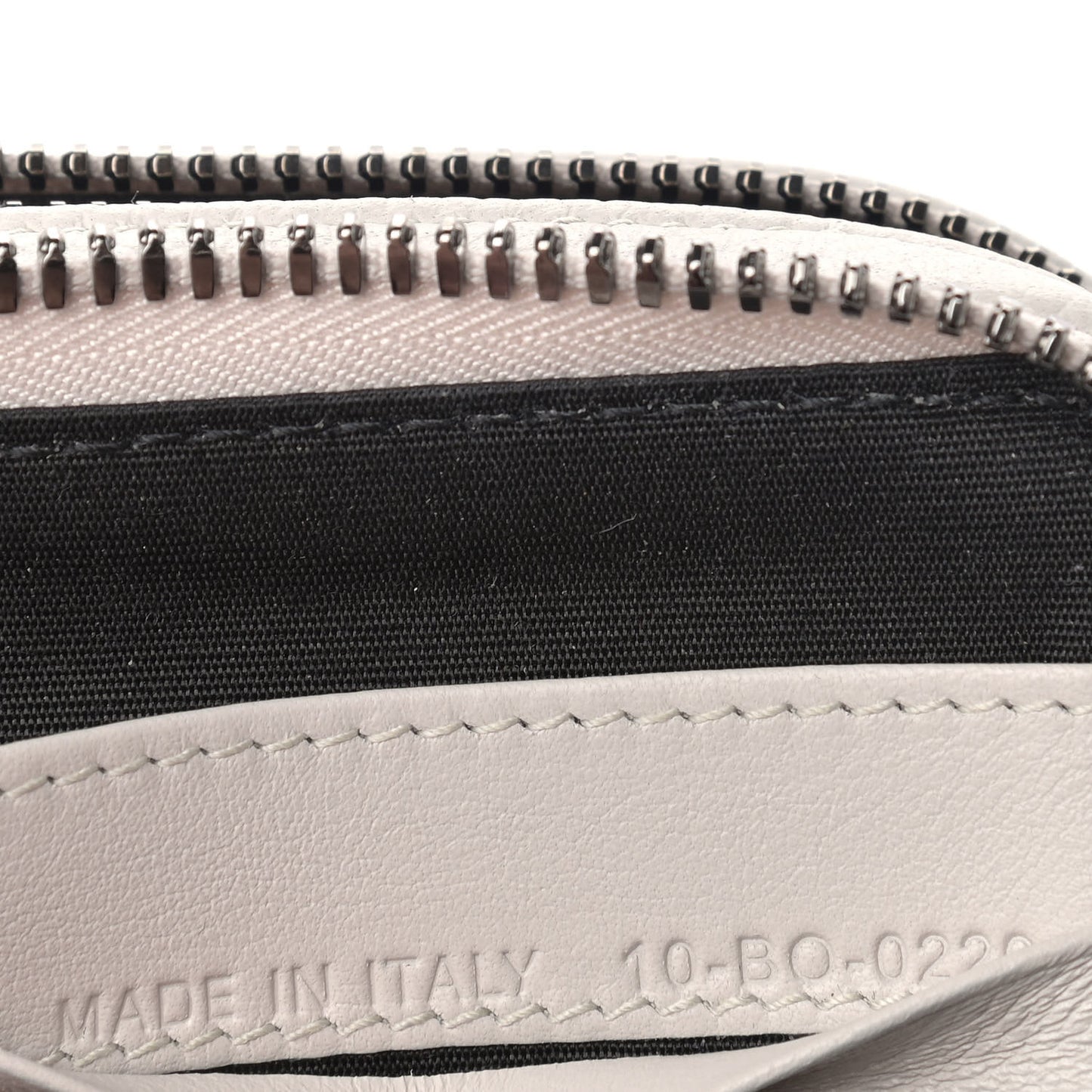 Grained Calfskin Pouch Shoulder Bag Beige