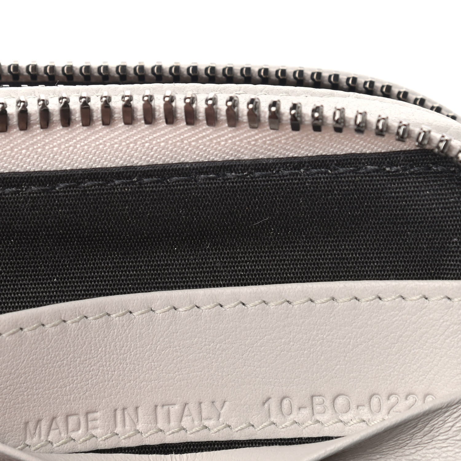 Christian Dior Grained Calfskin Pouch Shoulder Bag Beige 8 of 12