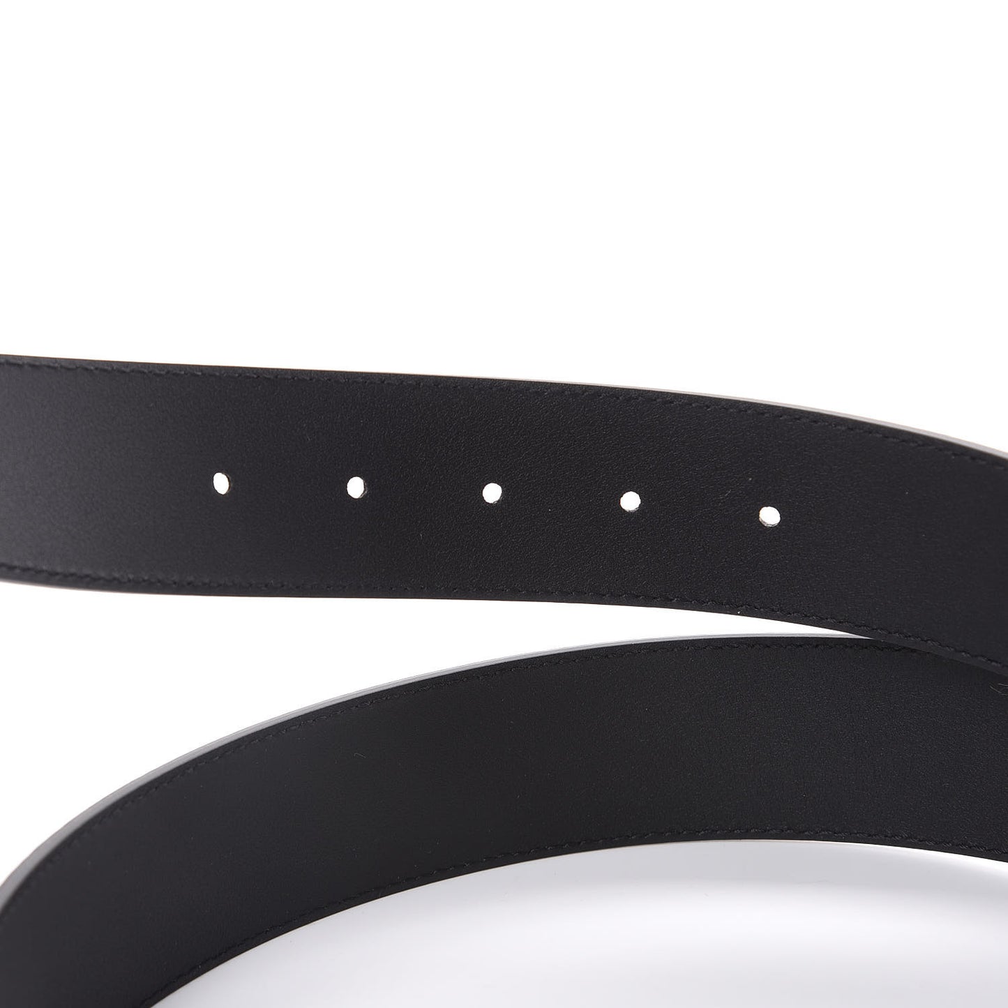 Textured Calfskin Double G 40mm Belt 90 36 Black