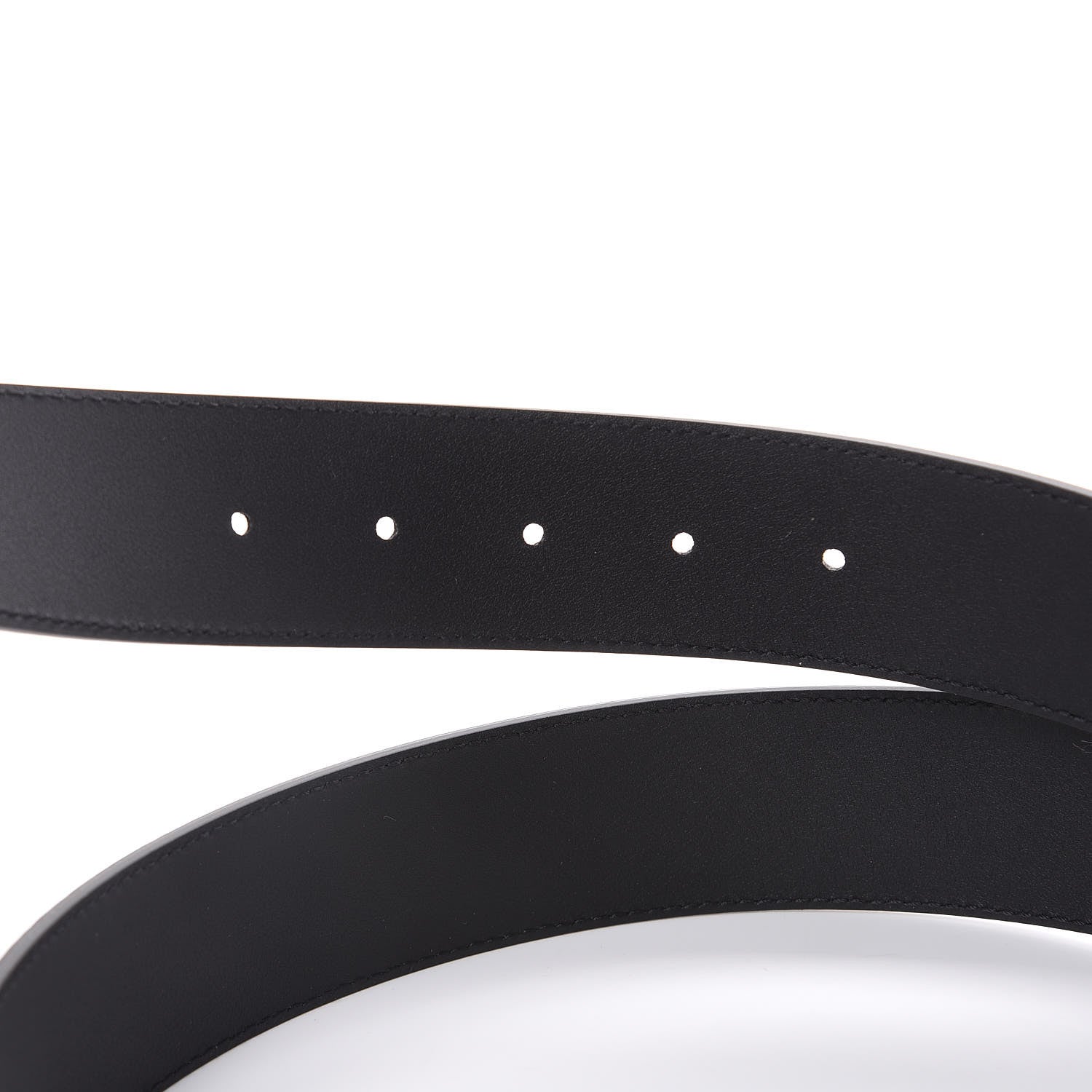Gucci Textured Calfskin Double G 40mm Belt 90 36 Black 4 of 6