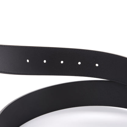 Gucci Textured Calfskin Double G 40mm Belt 90 36 Black 4 of 6