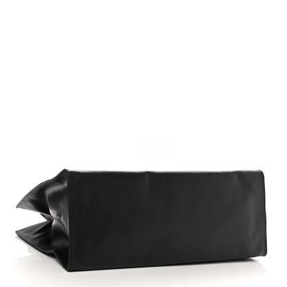 Telfar Vegan Leather Large Shopping Bag Black 6 of 19