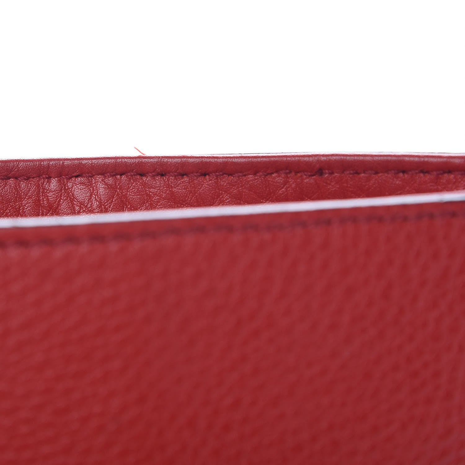 Gucci Pebbled Calfskin Small Soho Flap Crossbody Red 13 of 16