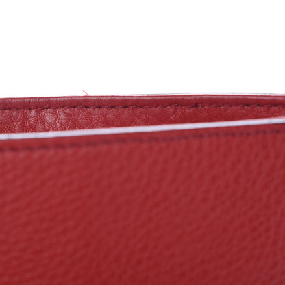 Gucci Pebbled Calfskin Small Soho Flap Crossbody Red 13 of 16
