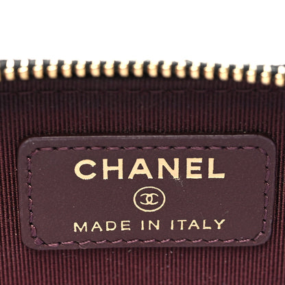 Chanel Caviar Quilted Zip Coin Purse Black 6 of 9