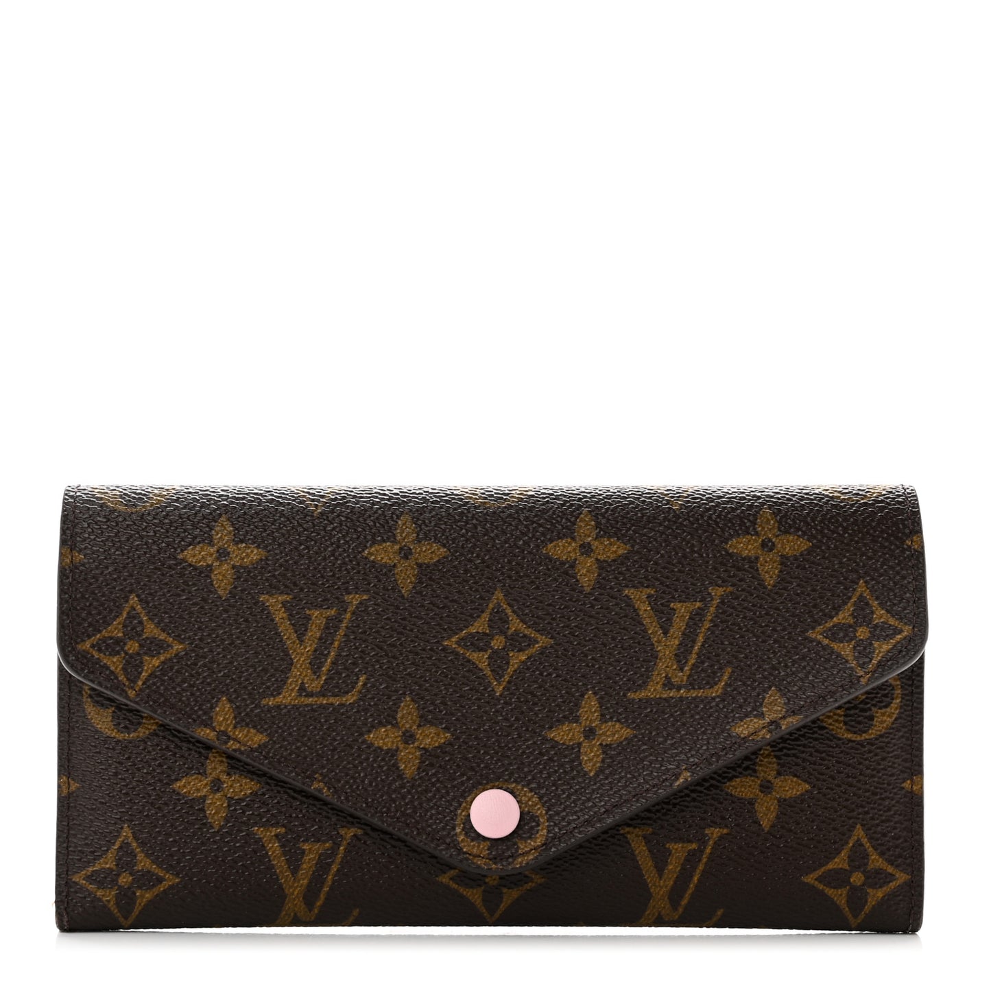 Monogram Josephine Wallet Rose Ballerine
