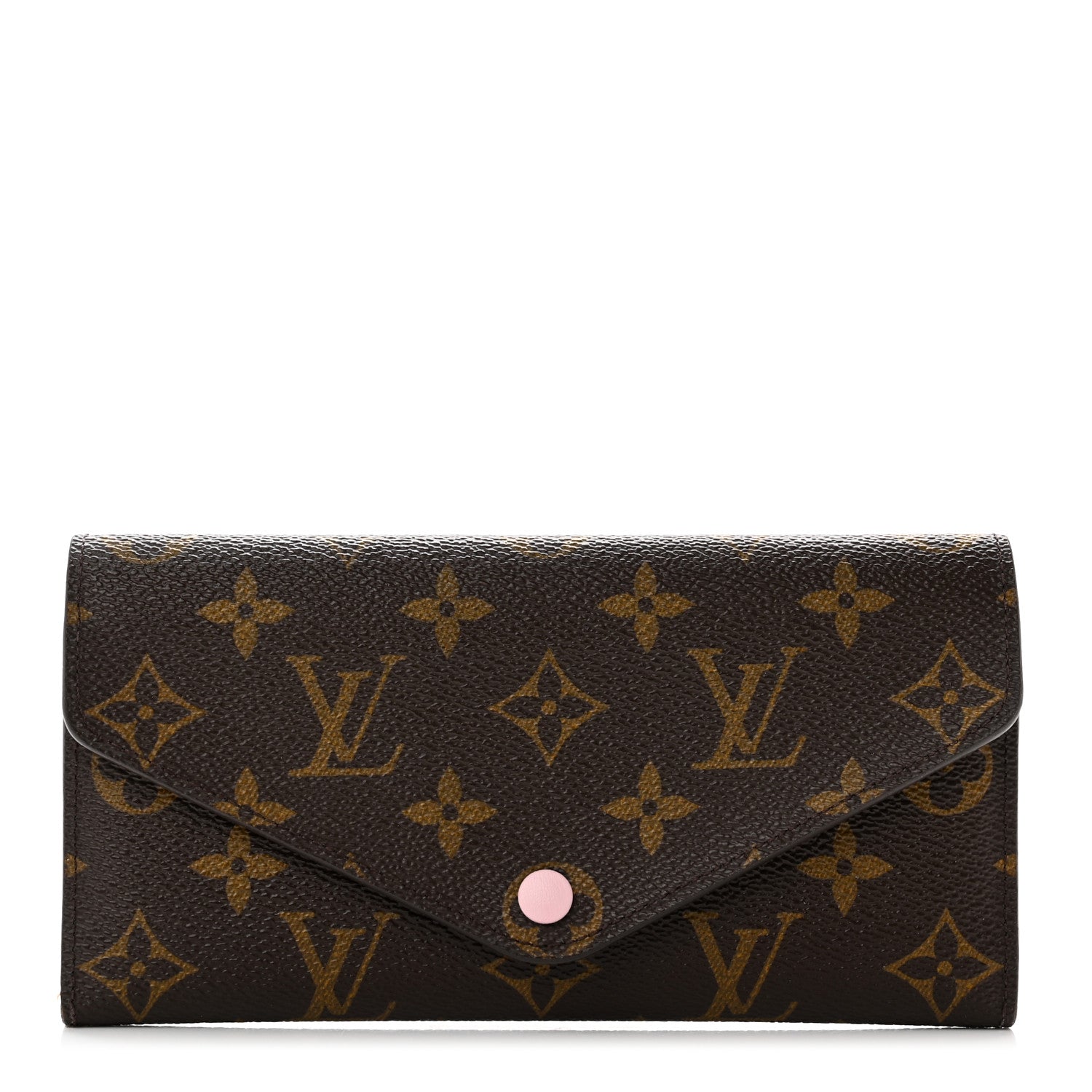 Louis Vuitton Monogram Josephine Wallet Rose Ballerine 1 of 9