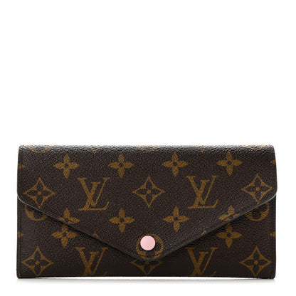Louis Vuitton Monogram Josephine Wallet Rose Ballerine 1 of 9