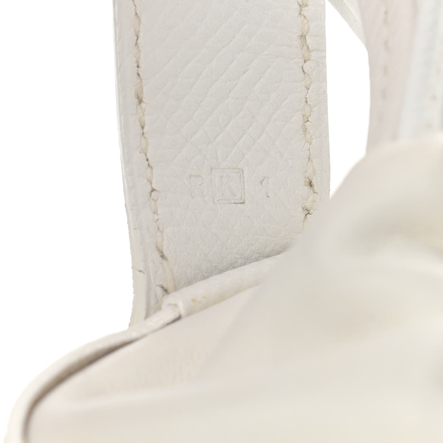 Hermes Epsom Top Handle Bag White 7 of 12