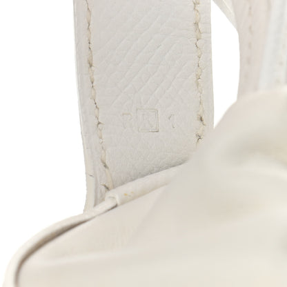 Hermes Epsom Top Handle Bag White 7 of 12