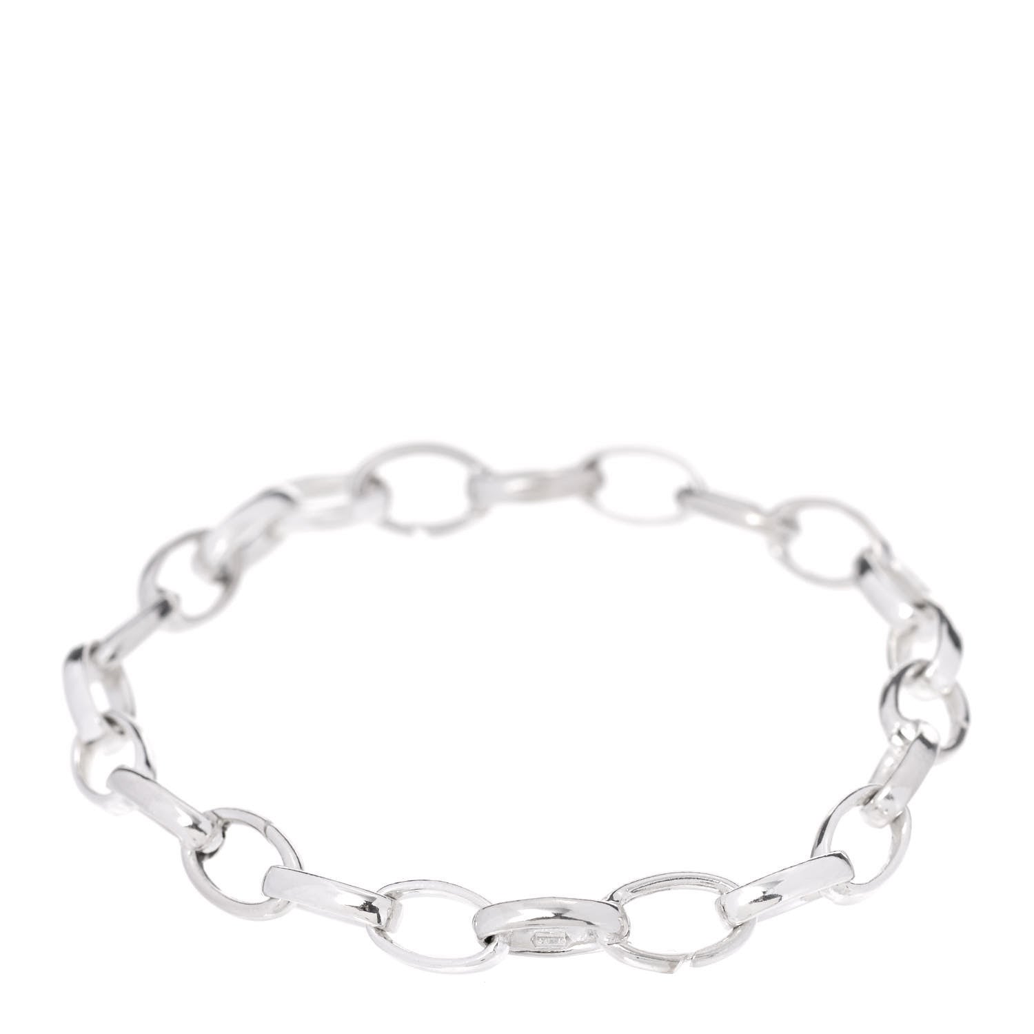 Gucci Sterling Silver Link Bracelet 1 of 5