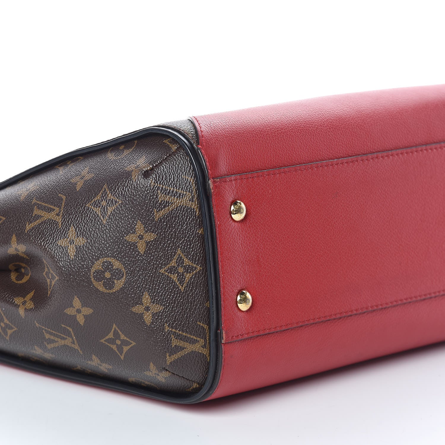 Louis Vuitton Calfskin Monogram Kimono Tote Cherry 5 of 9