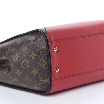 Louis Vuitton Calfskin Monogram Kimono Tote Cherry 5 of 9