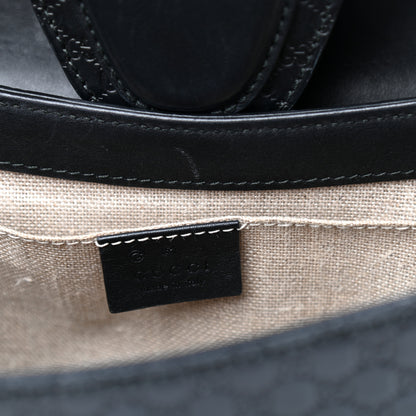Gucci Microguccissima Medium Emily Chain Shoulder Bag Black 6 of 10