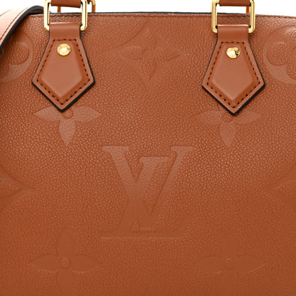 Louis Vuitton Empreinte Monogram Giant Speedy Bandouliere 25 Cognac 7 of 9