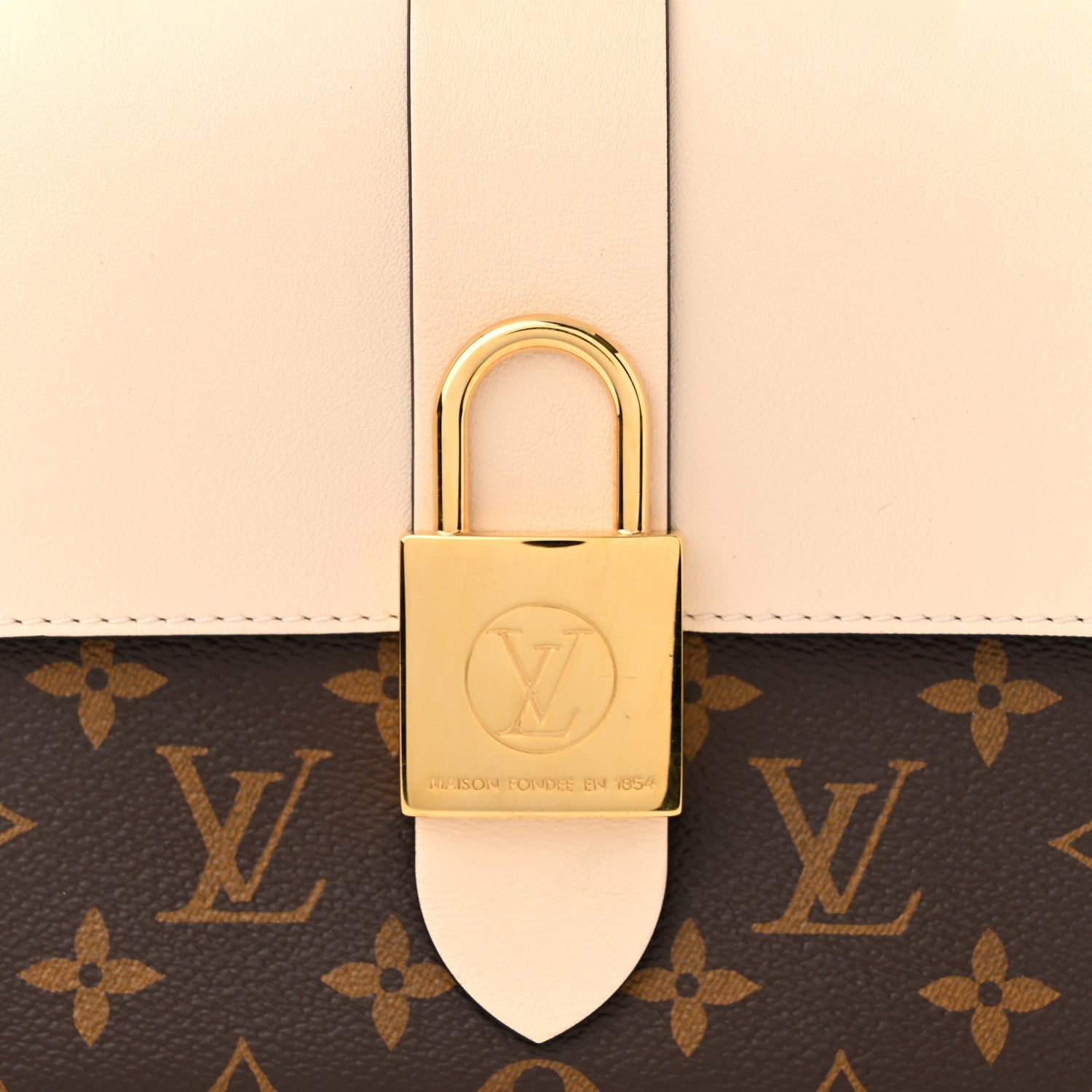 Louis Vuitton Monogram Locky BB Creme 7 of 10