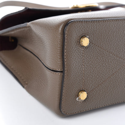 Mulberry Small Classic Grain Calfskin Mini Seaton Clay 8 of 11