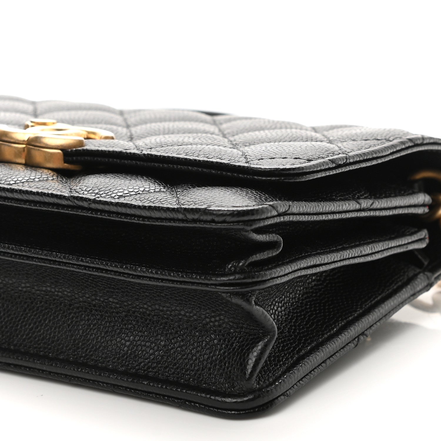 Chanel Caviar Quilted Mini Bracelet On Chain Wallet On Chain WOC Black 11 of 11