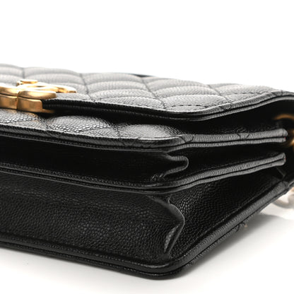Chanel Caviar Quilted Mini Bracelet On Chain Wallet On Chain WOC Black 11 of 11