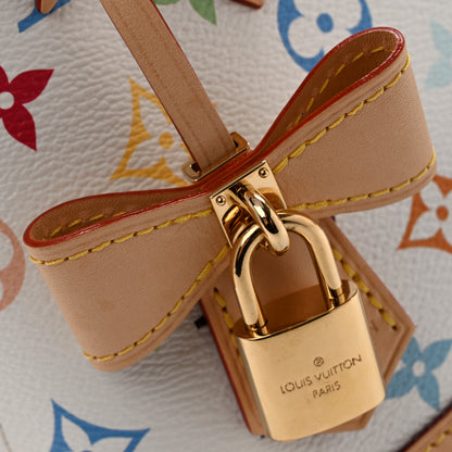 Louis Vuitton LV x TM Monogram Multicolor Alma BB White 18 of 23