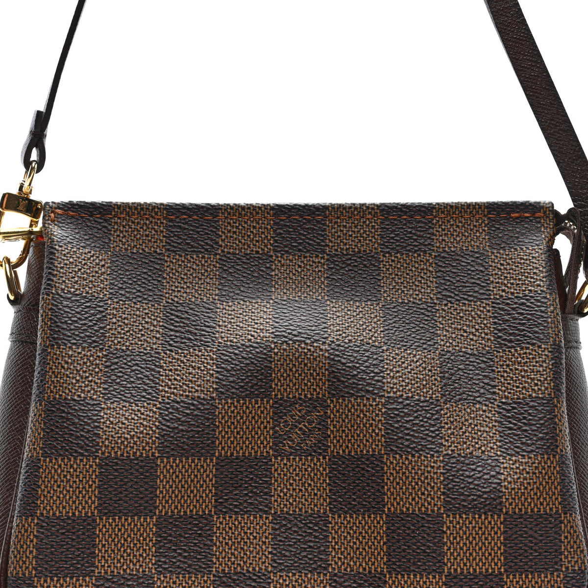 Louis Vuitton Damier Ebene Trousse Make Up Bag Pochette 7 of 9