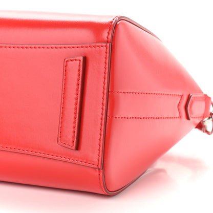 Givenchy Shiny Lord Calfskin Mini Antigona Red 10 of 14