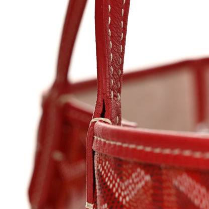 Goyard Goyardine Saint Louis PM Red 12 of 15