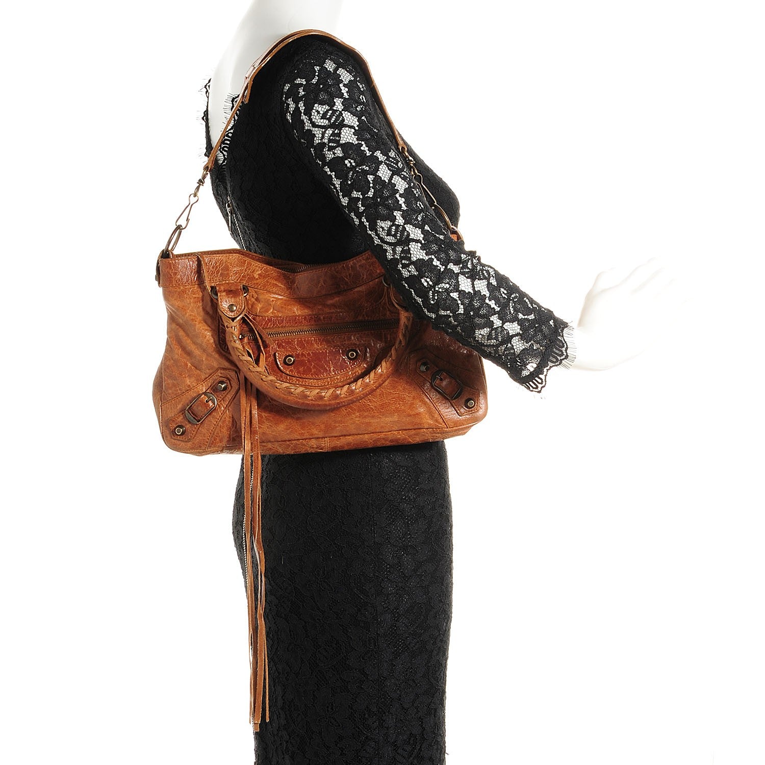 Balenciaga Chevre Classic Hardware First Cognac 2 of 13