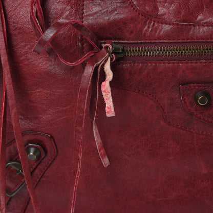 Balenciaga Agneau Classic Hardware Work Grenat 19 of 22