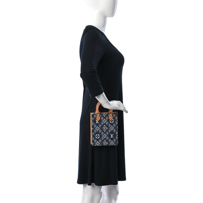 Louis Vuitton Jacquard Since 1854 Petit Sac Plat Blue 2 of 9