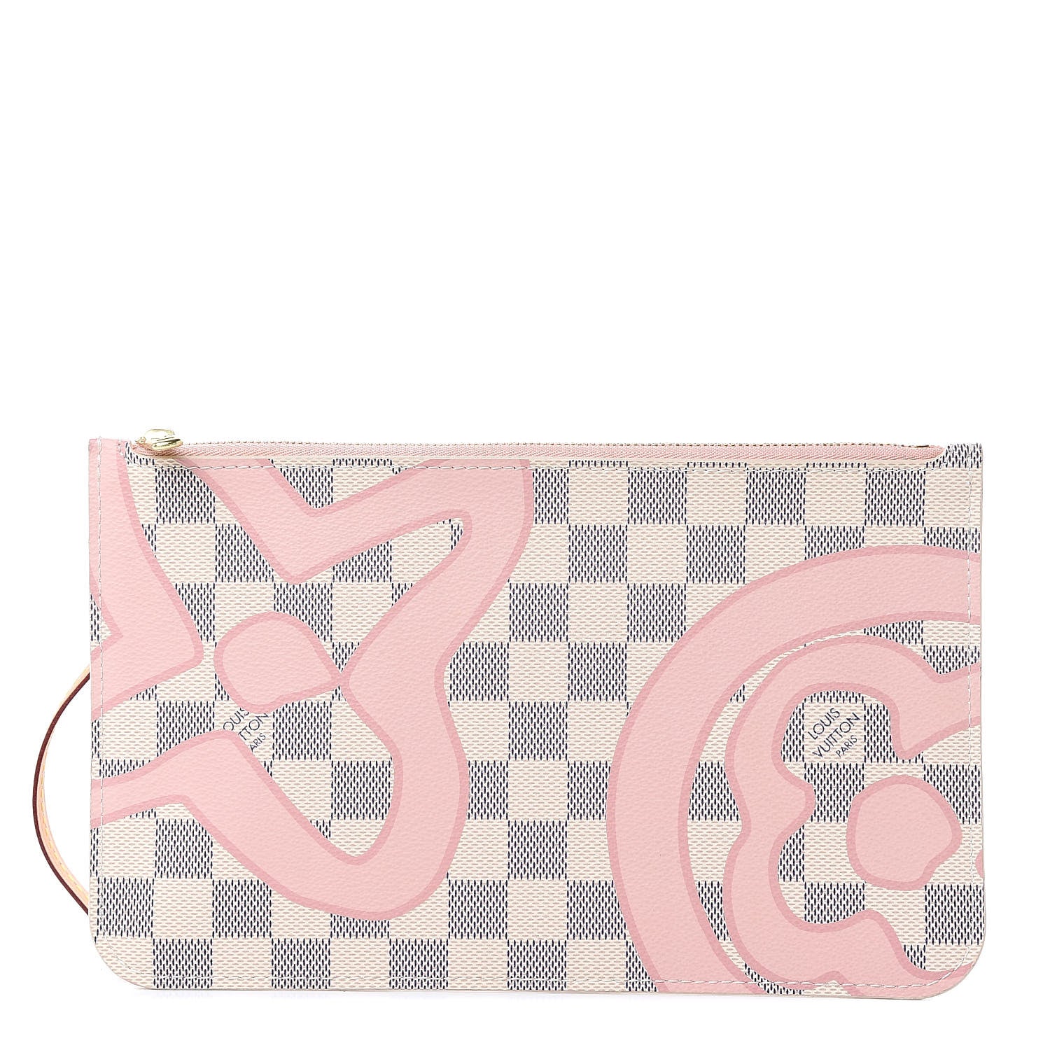 Louis Vuitton Damier Azur Tahitienne Neverfull MM GM Pochette 1 of 8