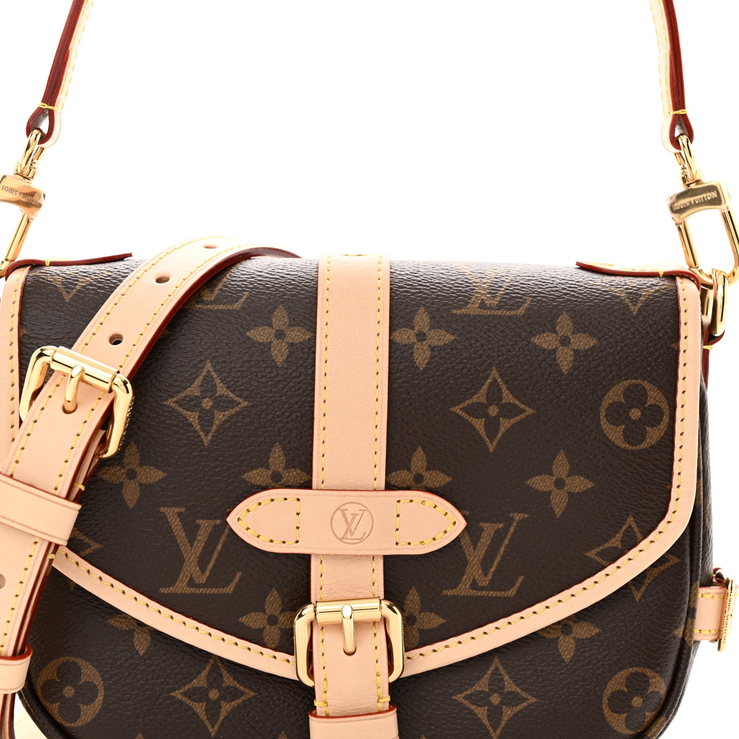 Louis Vuitton Monogram Saumur BB 7 of 9