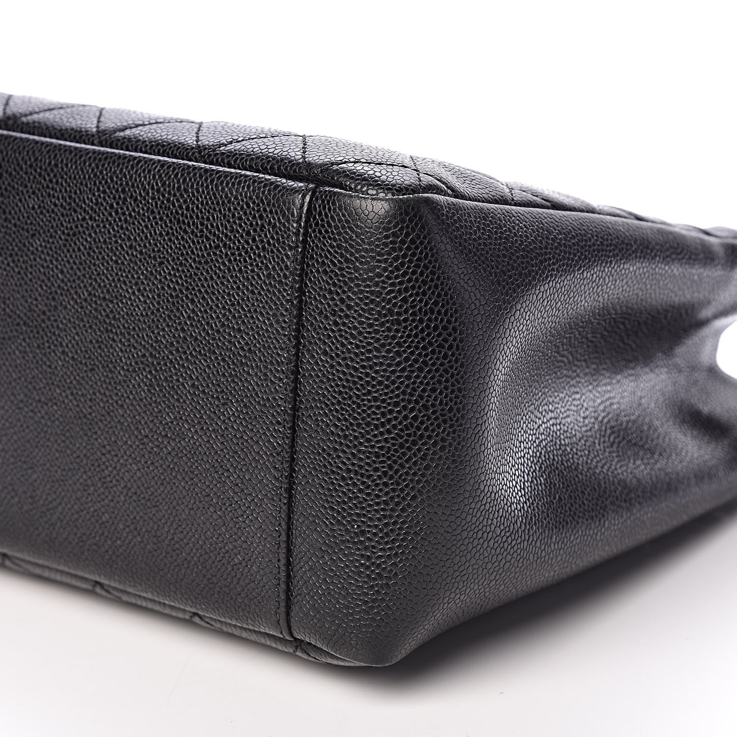 Chanel Caviar Quilted Grand Shopping Tote GST Black 6 of 12