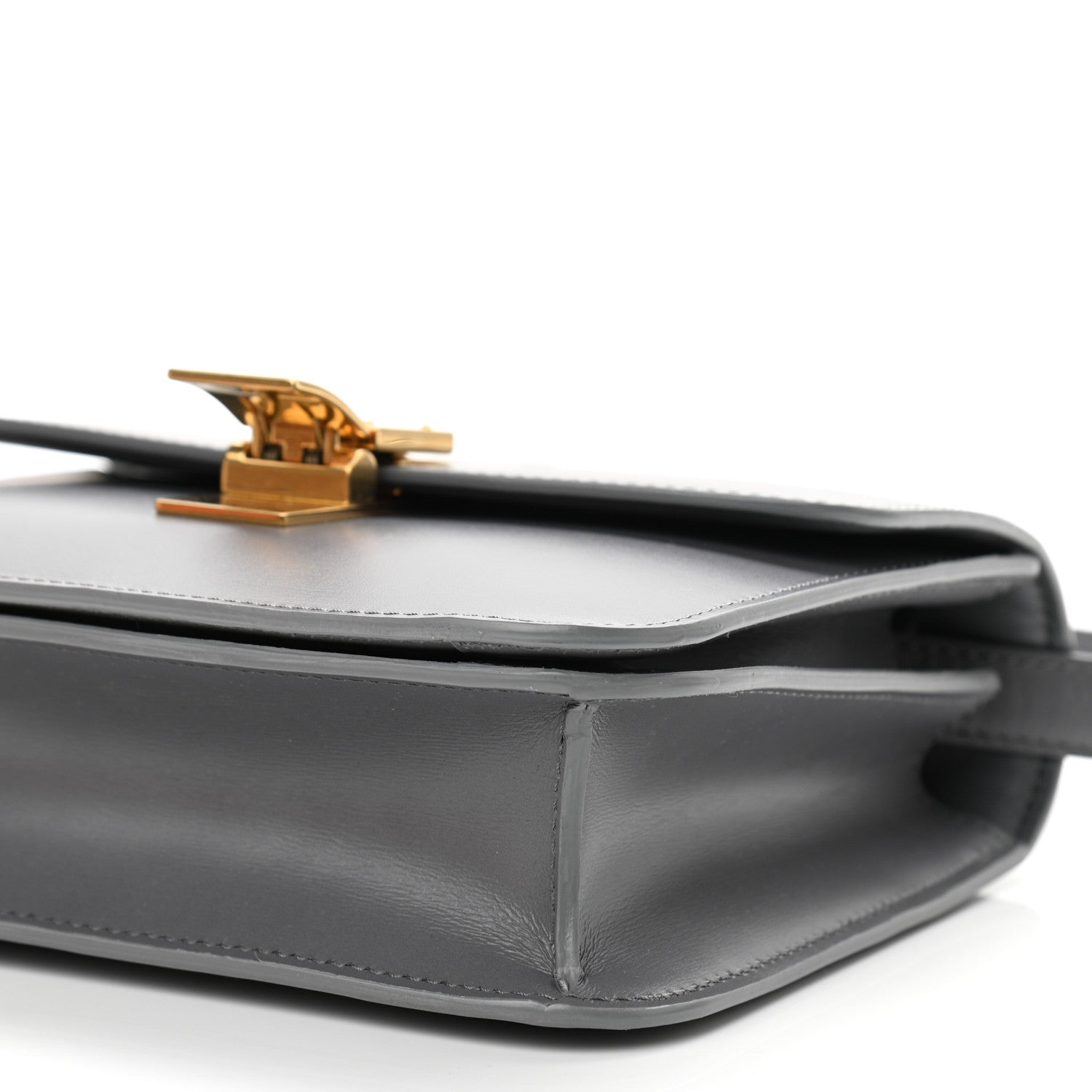 Celine Box Calfskin Teen Classic Box Flap Bag Light Charcoal 11 of 14