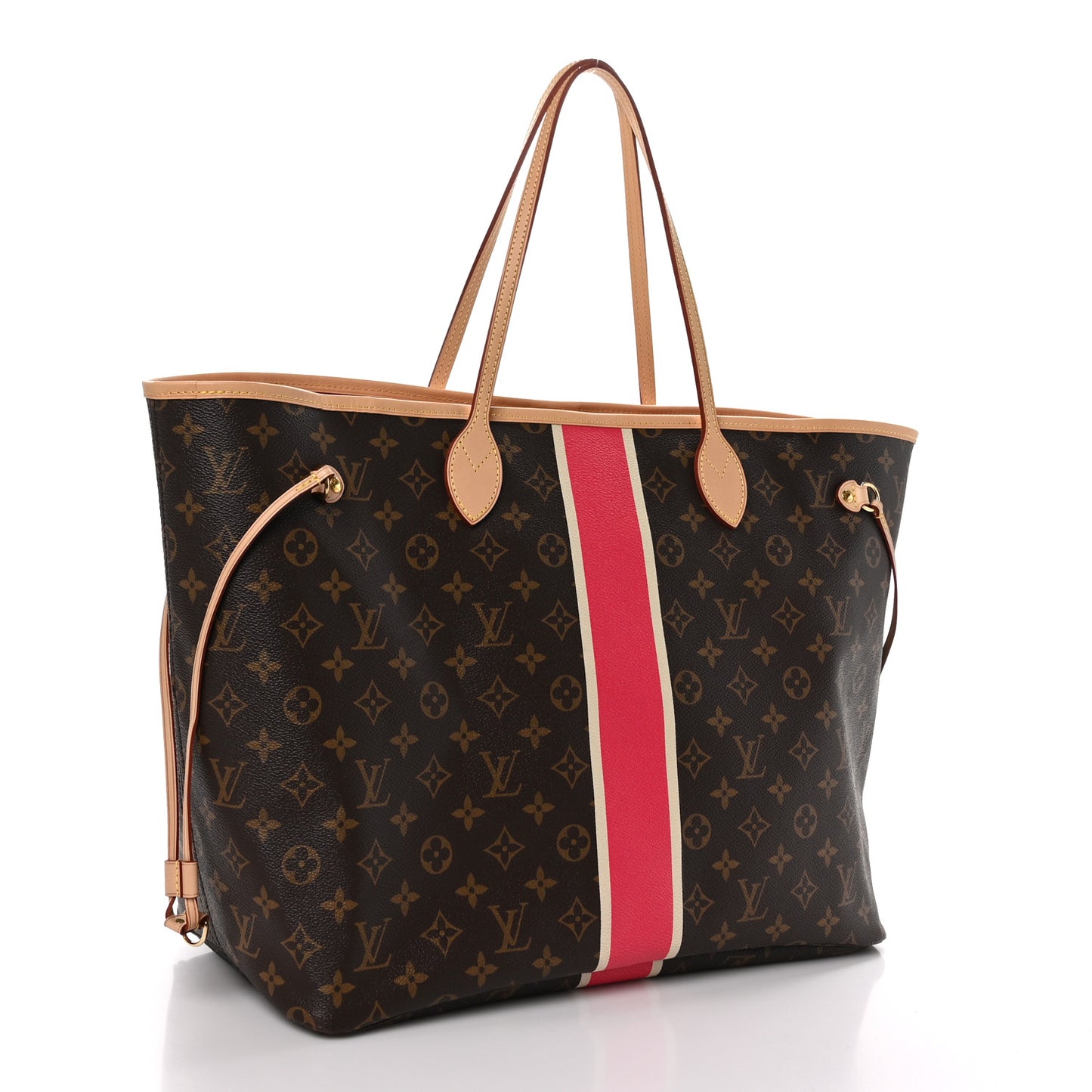 Monogram My LV Heritage Neverfull GM Fuchsia White