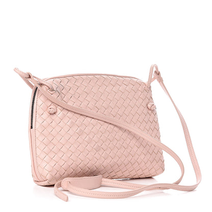 Bottega Veneta Nappa Intrecciato Nodini Crossbody Flamingo 4 of 13