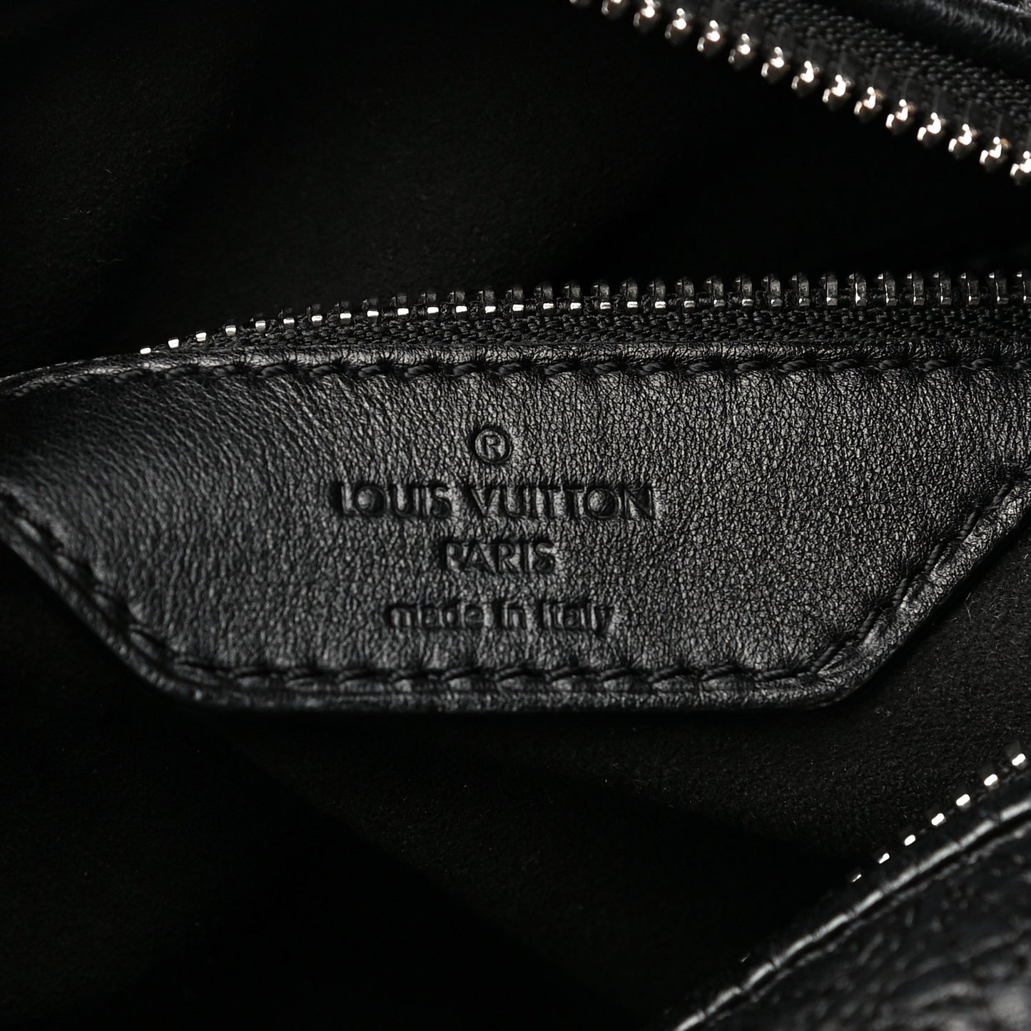 Monogram Lambskin Antheia Ixia MM Black