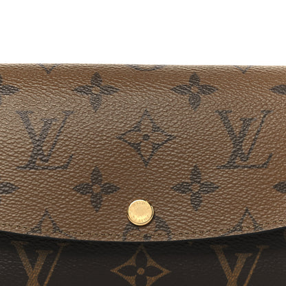 Louis Vuitton Reverse Monogram Emilie Wallet 7 of 8