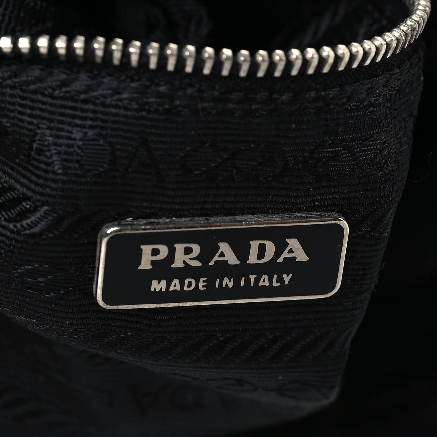 Prada Tessuto Nylon Vitello Hobo Navy 6 of 8