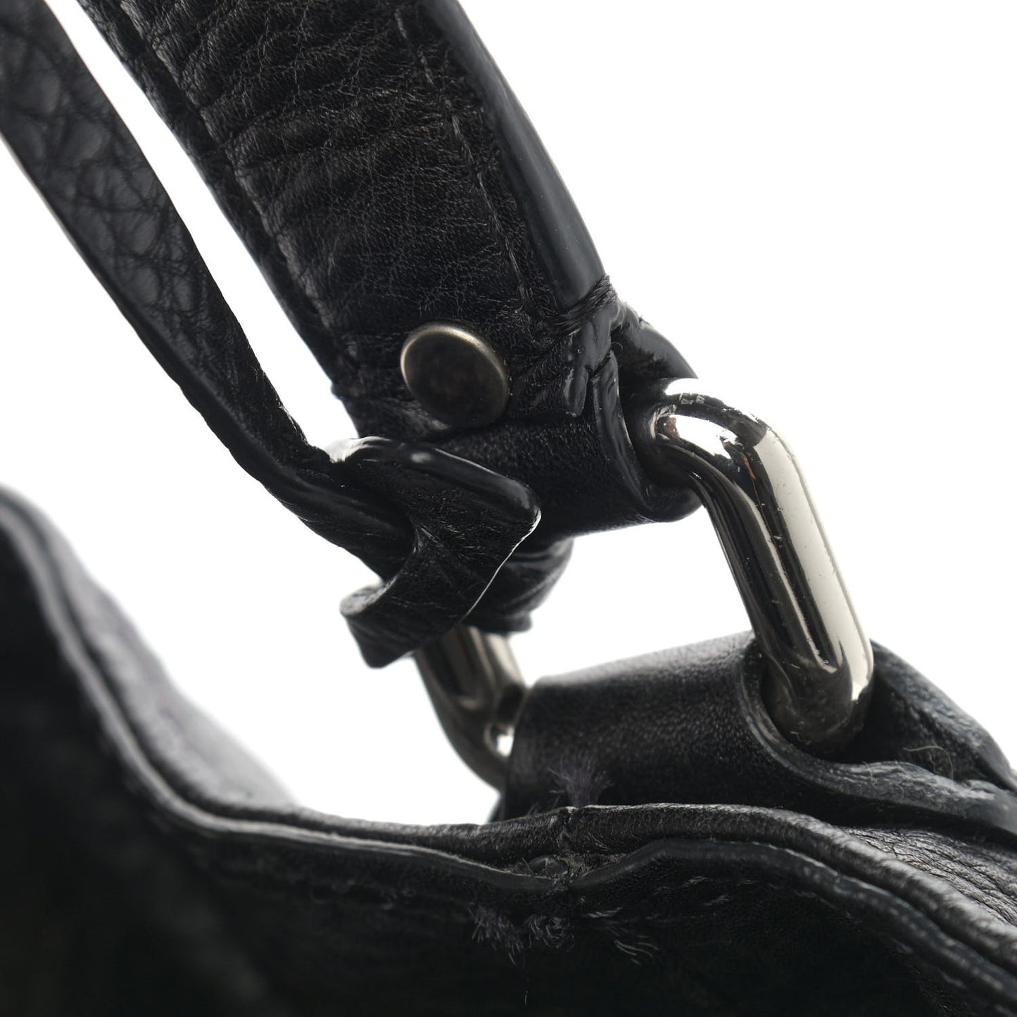 Calfskin Studded Medium Susanna Hobo Black
