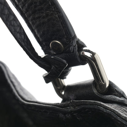 Burberry Calfskin Studded Medium Susanna Hobo Black 15 of 17