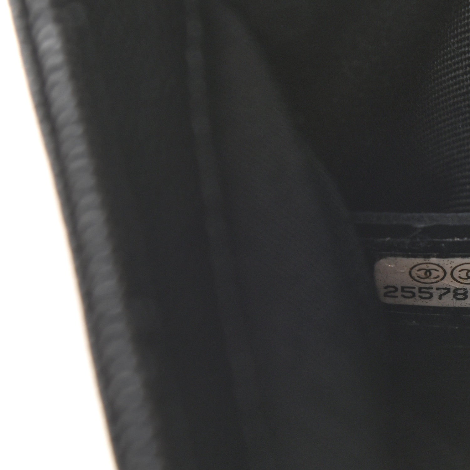 Chanel Caviar Chevron Quilted Small Boy Flap Black 7 of 9