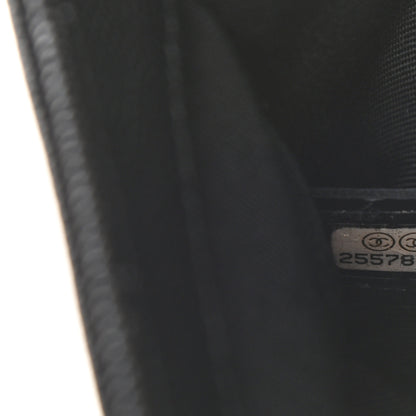 Chanel Caviar Chevron Quilted Small Boy Flap Black 7 of 9