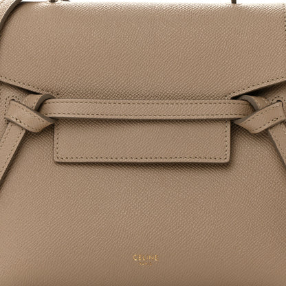 Celine Grained Calfskin Nano Belt Bag Light Taupe 8 of 14