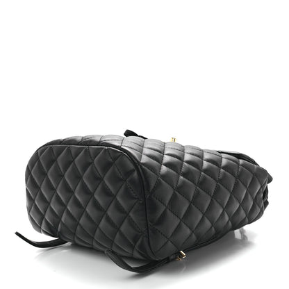 Chanel Lambskin Quilted Small Urban Spirit Backpack Black 9 of 11