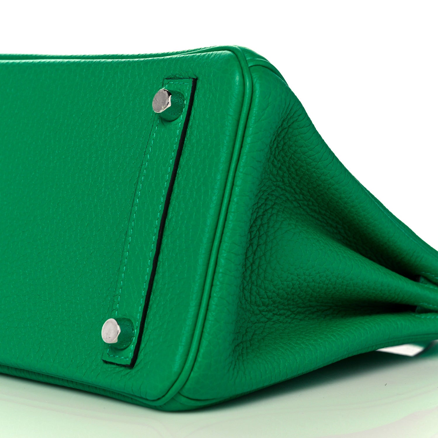 Hermes Togo Verso Birkin 25 Menthe Vert Bosphore 8 of 34